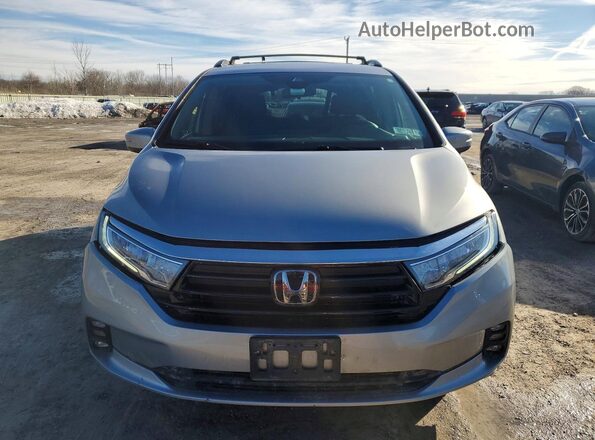 5FNRL6H50MB021696 2021 HONDA ODYSSEY Silver Vista frontal