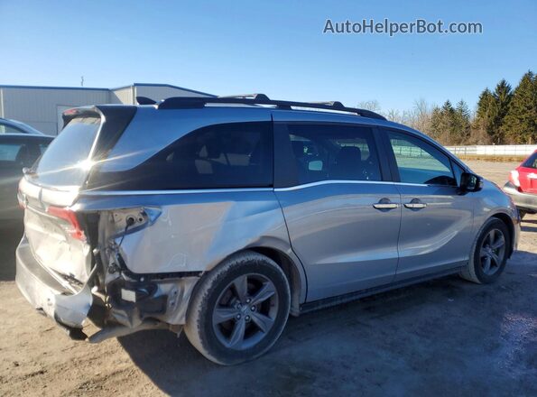 5FNRL6H50MB021696 2021 HONDA ODYSSEY Silver Trasero derecho
