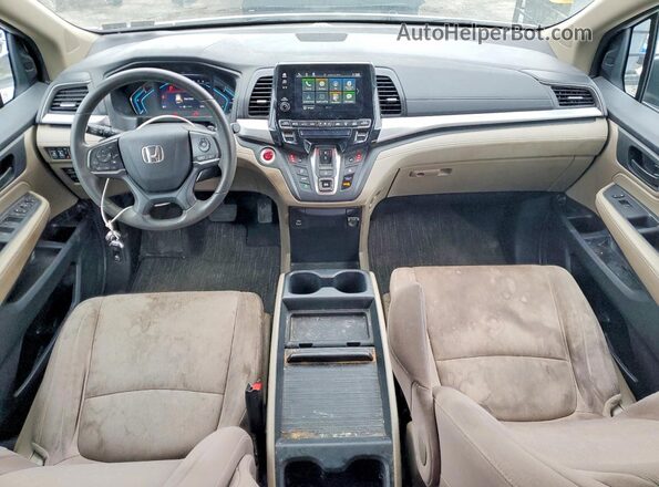 5FNRL6H51MB031136 2021 HONDA ODYSSEY White 