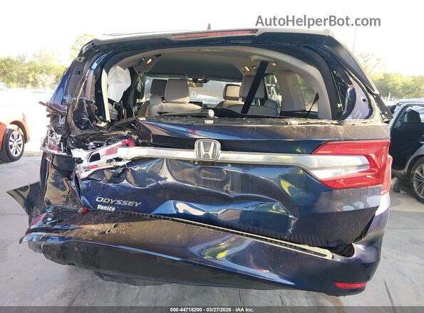 5FNRL6H54KB104707 2019 HONDA ODYSSEY Blue 