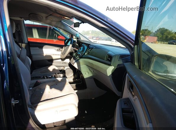 5FNRL6H54KB104707 2019 HONDA ODYSSEY Blue 
