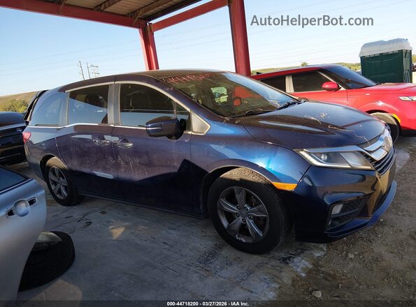 5FNRL6H54KB104707 2019 HONDA ODYSSEY Blue 