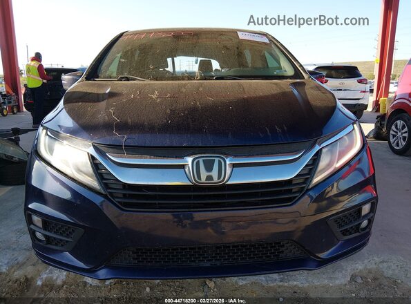 5FNRL6H54KB104707 2019 HONDA ODYSSEY Blue 