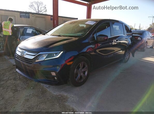 5FNRL6H54KB104707 2019 HONDA ODYSSEY Blue 
