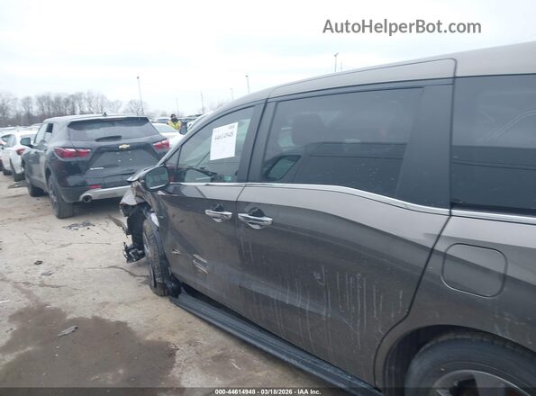 5FNRL6H54MB043717 2021 HONDA ODYSSEY Gray Widok wnętrza 360 stopni