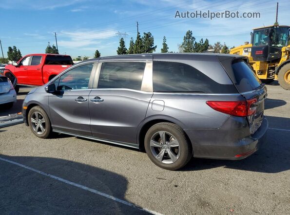 5FNRL6H56MB011870 2021 HONDA ODYSSEY Gray Հետևի ձախ