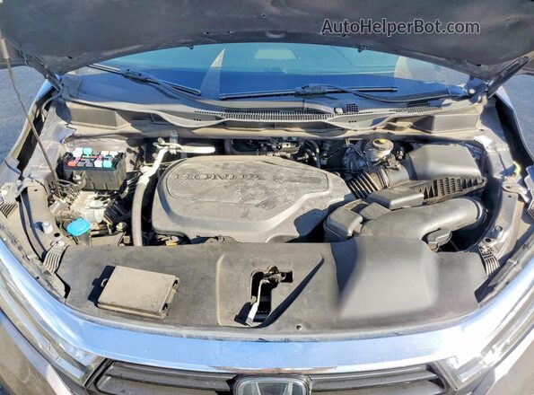 5FNRL6H56MB011870 2021 HONDA ODYSSEY Gray Շարժիչի բաժամունքի տեսք