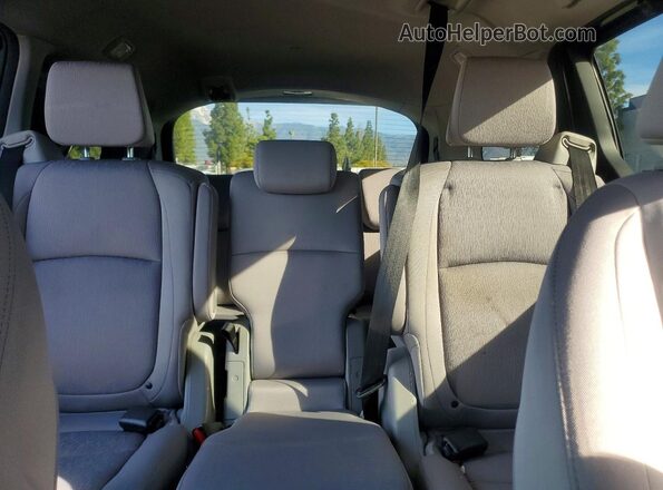 5FNRL6H56MB011870 2021 HONDA ODYSSEY Gray Հետևի նստատեղերի տեսք