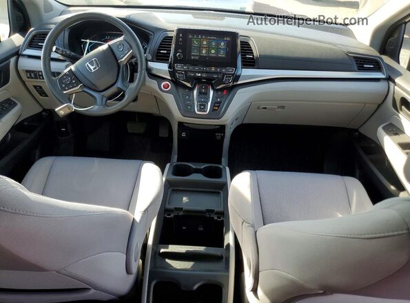 5FNRL6H56MB011870 2021 HONDA ODYSSEY Gray Առջևի վահանակի տեսք