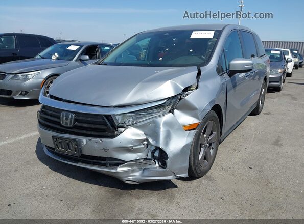 5FNRL6H56MB034260 2021 HONDA ODYSSEY Серый Передняя левая четверть