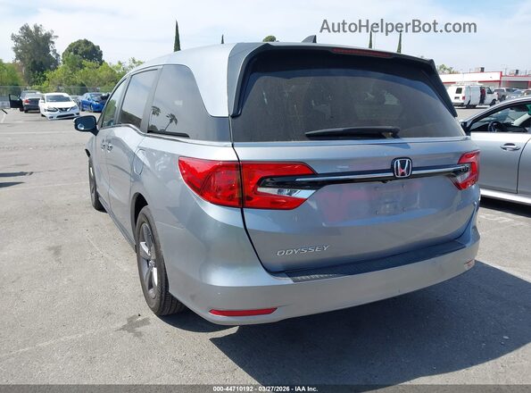 5FNRL6H56MB034260 2021 HONDA ODYSSEY Серый Задняя левая четверть