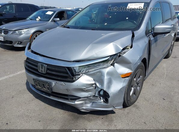 5FNRL6H56MB034260 2021 HONDA ODYSSEY Серый Вид спереди