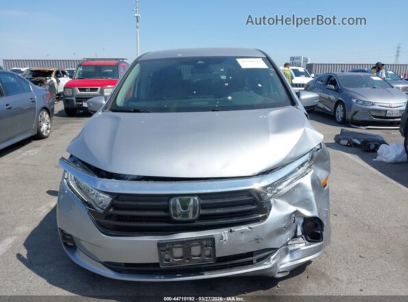 5FNRL6H56MB034260 2021 HONDA ODYSSEY Серый Вид щитка приборов