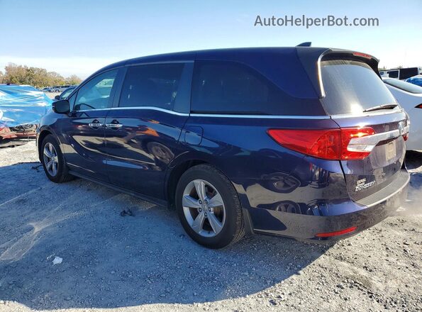 5FNRL6H58KB102569 2019 HONDA ODYSSEY Blue Հետևի ձախ