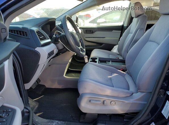 5FNRL6H58KB102569 2019 HONDA ODYSSEY Blue Սալոնի դիմացի տեսք
