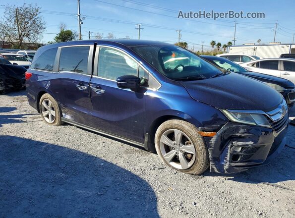 5FNRL6H58KB102569 2019 HONDA ODYSSEY Blue Առջևի աջ