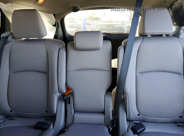5FNRL6H58KB102569 2019 HONDA ODYSSEY Blue Հետևի նստատեղերի տեսք