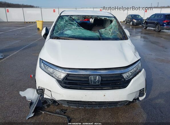 5FNRL6H59MB031496 2021 HONDA ODYSSEY White წინა ხედი
