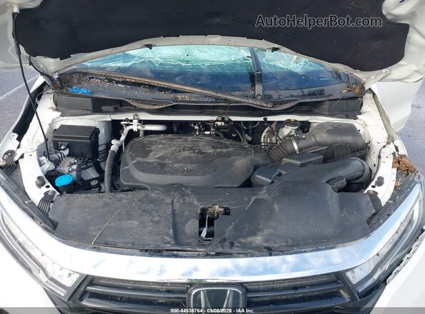 5FNRL6H59MB031496 2021 HONDA ODYSSEY White უკანა ხედი