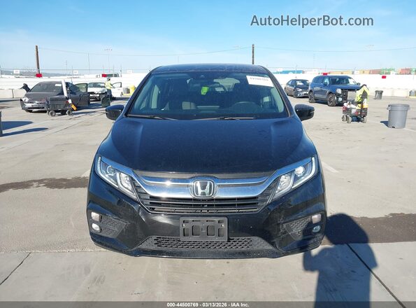 5FNRL6H5XKB127487 2019 HONDA ODYSSEY Black Widok zestawu wskaźników