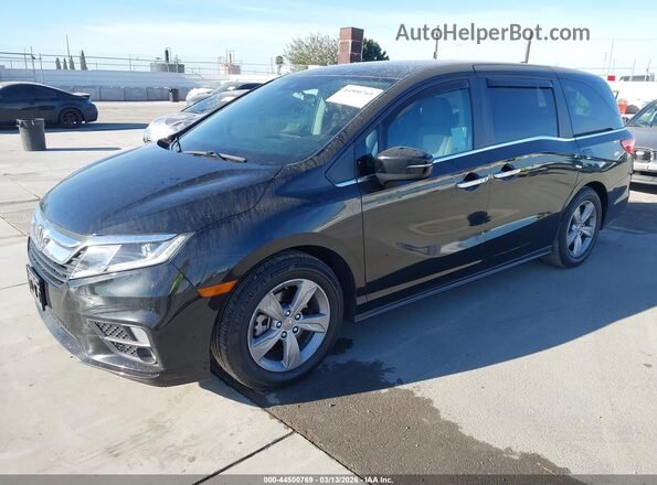 5FNRL6H5XKB127487 2019 HONDA ODYSSEY Black Przód lewy
