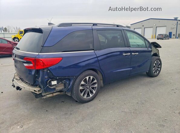 5FNRL6H60PB052797 2023 HONDA ODYSSEY Blue Հետևի աջ