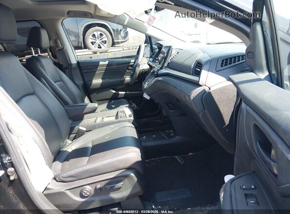 5FNRL6H62RB075534 2024 HONDA ODYSSEY Black Front interior view