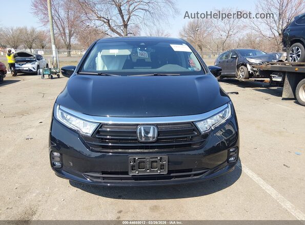 5FNRL6H62RB075534 2024 HONDA ODYSSEY Black Instrument cluster view