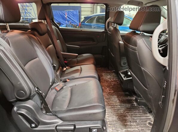 5FNRL6H64PB503326 2023 HONDA ODYSSEY Gray Rear interior view