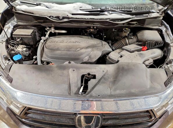 5FNRL6H64PB503326 2023 HONDA ODYSSEY Gray Engine compartment view