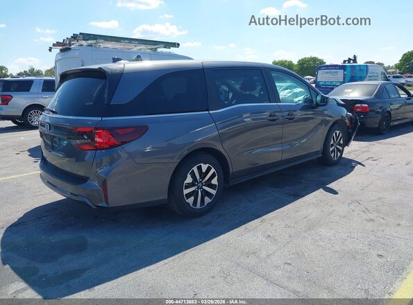 5FNRL6H64TB027282 2026 HONDA ODYSSEY Gray Հետևի աջ