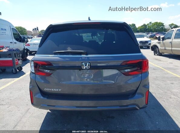 5FNRL6H64TB027282 2026 HONDA ODYSSEY Gray 