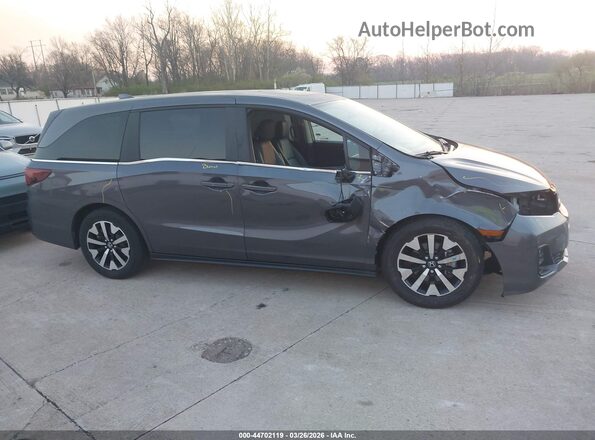 5FNRL6H65SB058538 2025 HONDA ODYSSEY Gray 
