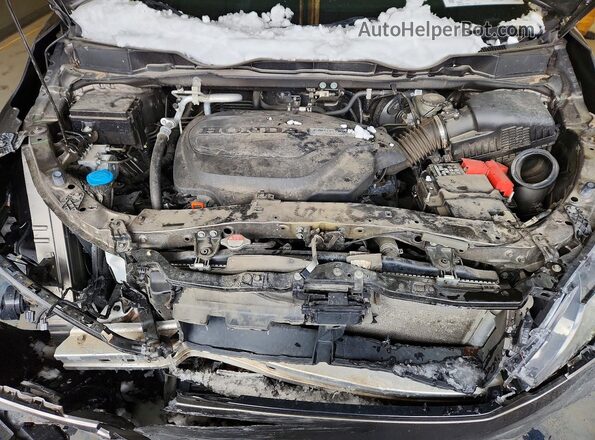 5FNRL6H72KB034609 2019 HONDA ODYSSEY Gray Շարժիչի բաժամունքի տեսք