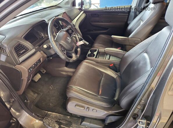 5FNRL6H72KB034609 2019 HONDA ODYSSEY Gray Սալոնի դիմացի տեսք