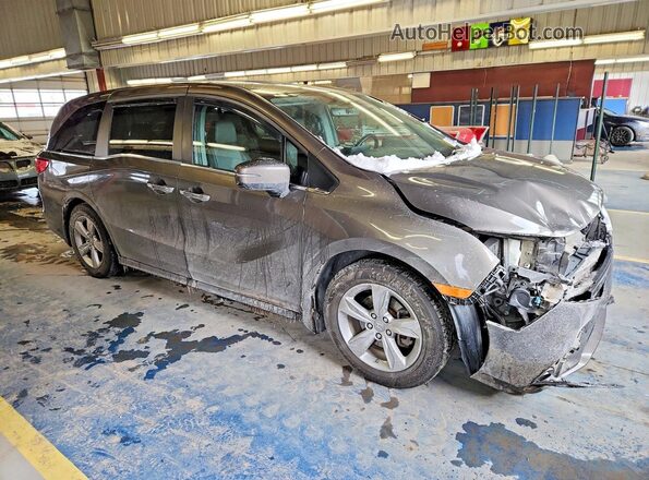 5FNRL6H72KB034609 2019 HONDA ODYSSEY Gray Առջևի աջ