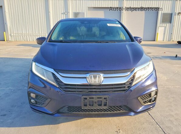 5FNRL6H72KB056545 2019 HONDA ODYSSEY Blue 