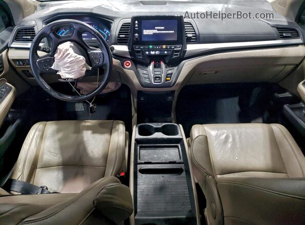 5FNRL6H72NB012579 2022 HONDA ODYSSEY White Вид панелі приладів