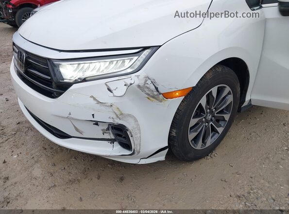 5FNRL6H72NB052760 2022 HONDA ODYSSEY White Դիմացի տեսք