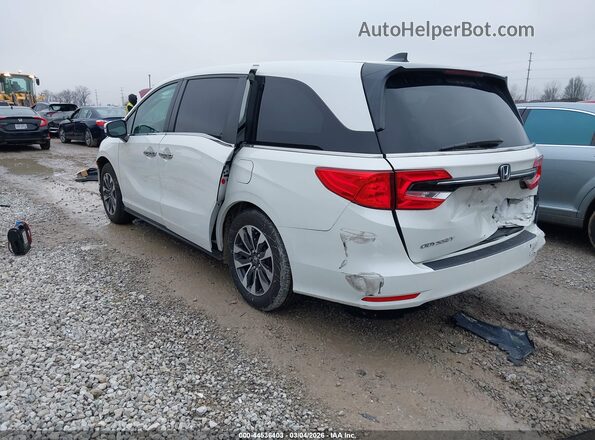 5FNRL6H72NB052760 2022 HONDA ODYSSEY White Հետևի ձախ