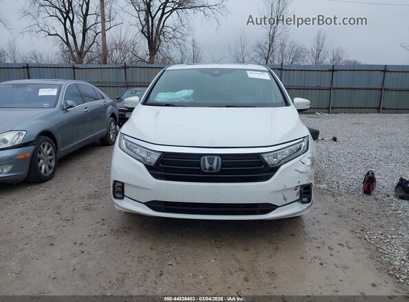 5FNRL6H72NB052760 2022 HONDA ODYSSEY White Սարքավորումների վահանակի տեսք