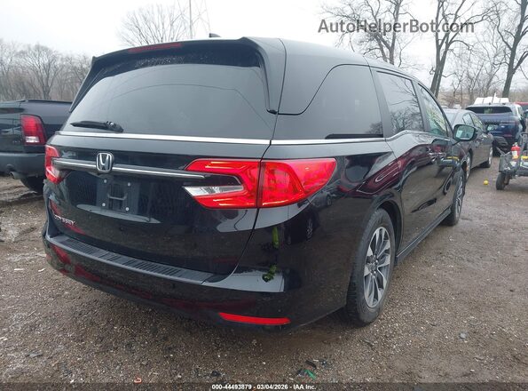 5FNRL6H73MB021385 2021 HONDA ODYSSEY Black Tył prawy