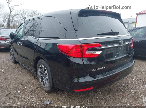 5FNRL6H73MB021385 2021 HONDA ODYSSEY Black Tył lewy