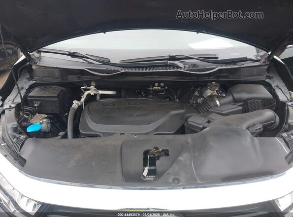 5FNRL6H73MB021385 2021 HONDA ODYSSEY Black Widok z tyłu