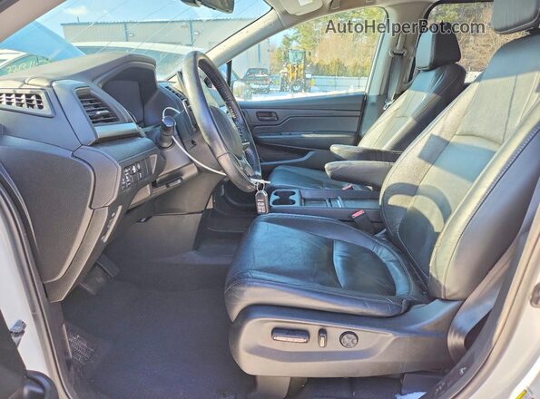 5FNRL6H73MB032712 2021 HONDA ODYSSEY White Widok wnętrza z przodu