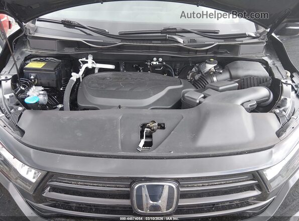 5FNRL6H74PB025417 2023 HONDA ODYSSEY Black Вид ззаду