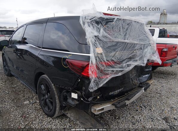 5FNRL6H74PB025417 2023 HONDA ODYSSEY Black 
