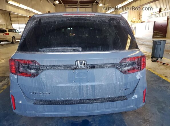 5FNRL6H74TB017800 2026 HONDA ODYSSEY Gray Вид ззаду