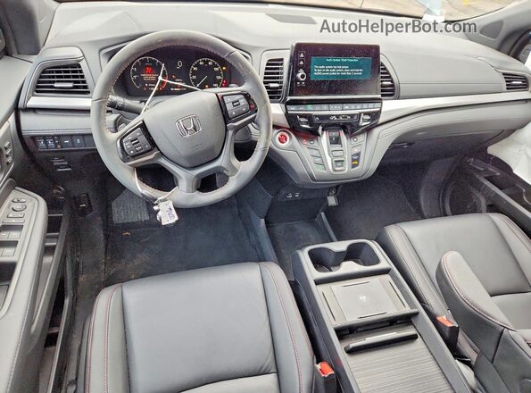 5FNRL6H74TB017800 2026 HONDA ODYSSEY Gray Вид панелі приладів