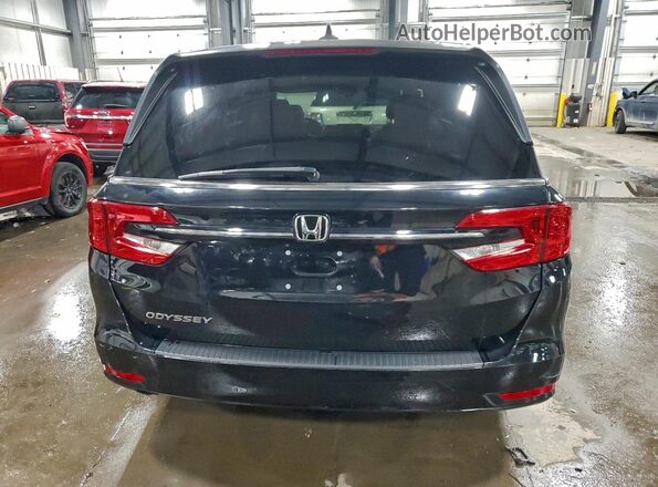 5FNRL6H75NB032888 2022 HONDA ODYSSEY Black Vista trasera
